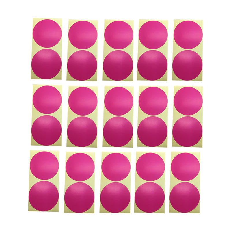 100mm Round Label Stickers Self Adhesive in 13 Colours