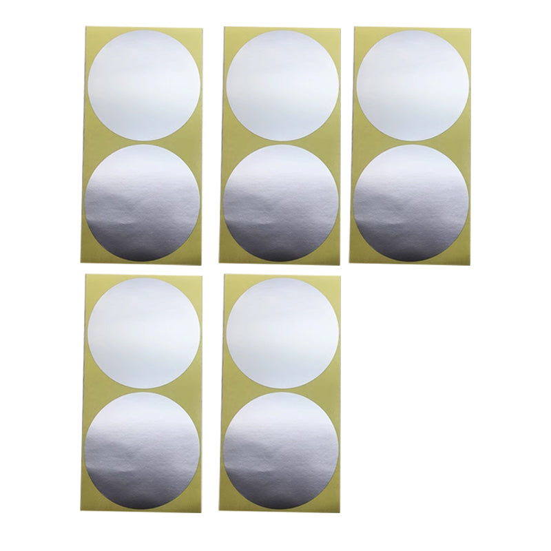 100mm Round Label Stickers Self Adhesive in 13 Colours