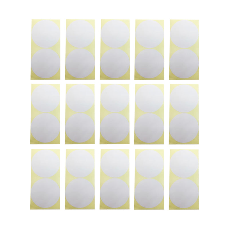 100mm Round Label Stickers Self Adhesive in 13 Colours