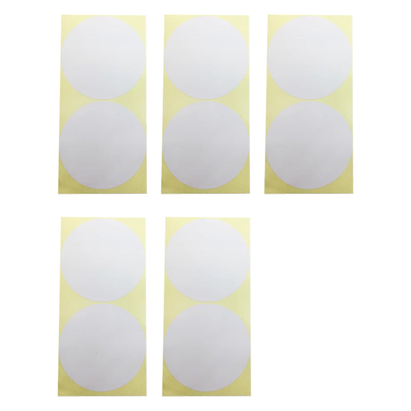100mm Round Label Stickers Self Adhesive in 13 Colours