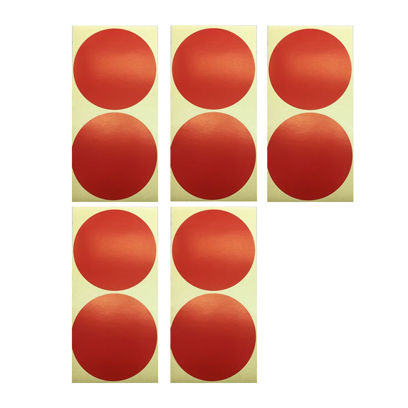 100mm Round Label Stickers Self Adhesive in 13 Colours