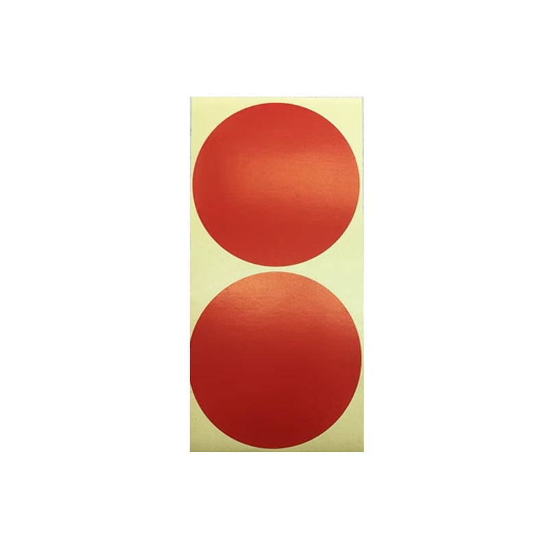 100mm Round Label Stickers Self Adhesive in 13 Colours