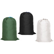 Canvas Drawstring Bag Large Storage Clothes Craft Army Green