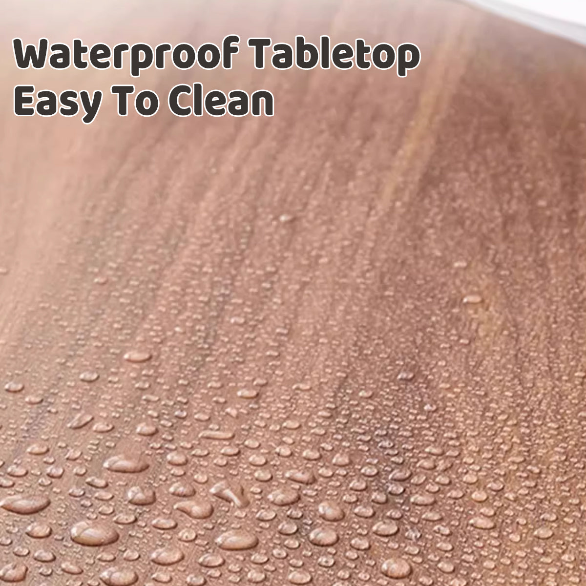 Movable Sofa Side Table Tea Trolley Shelf with Lockable Wheels