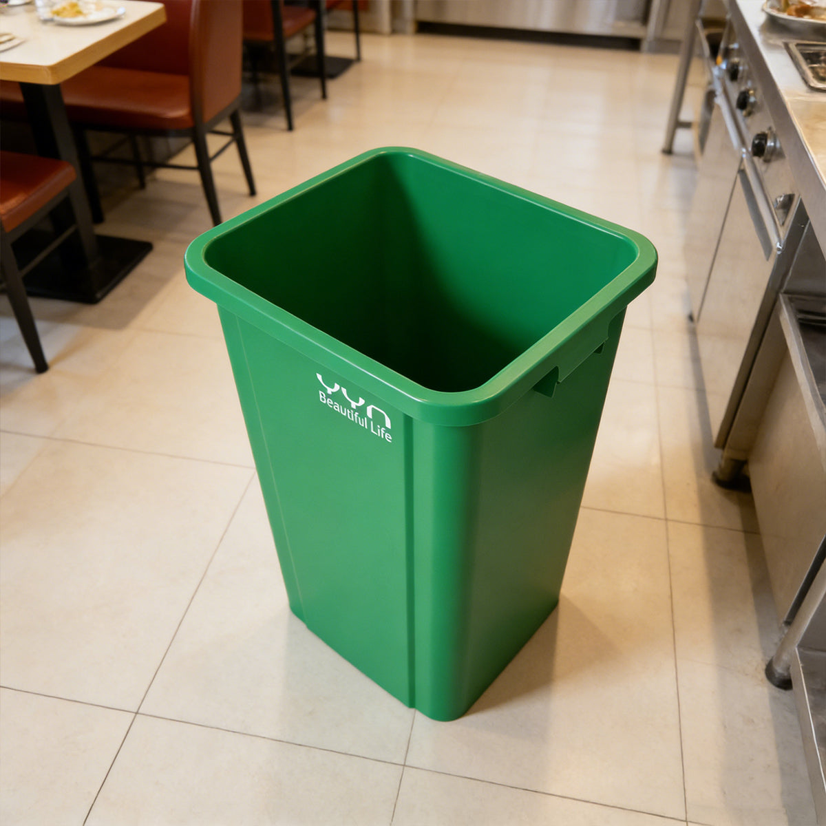 80L Trash Can Dustbin Large Capacity Heavy Duty