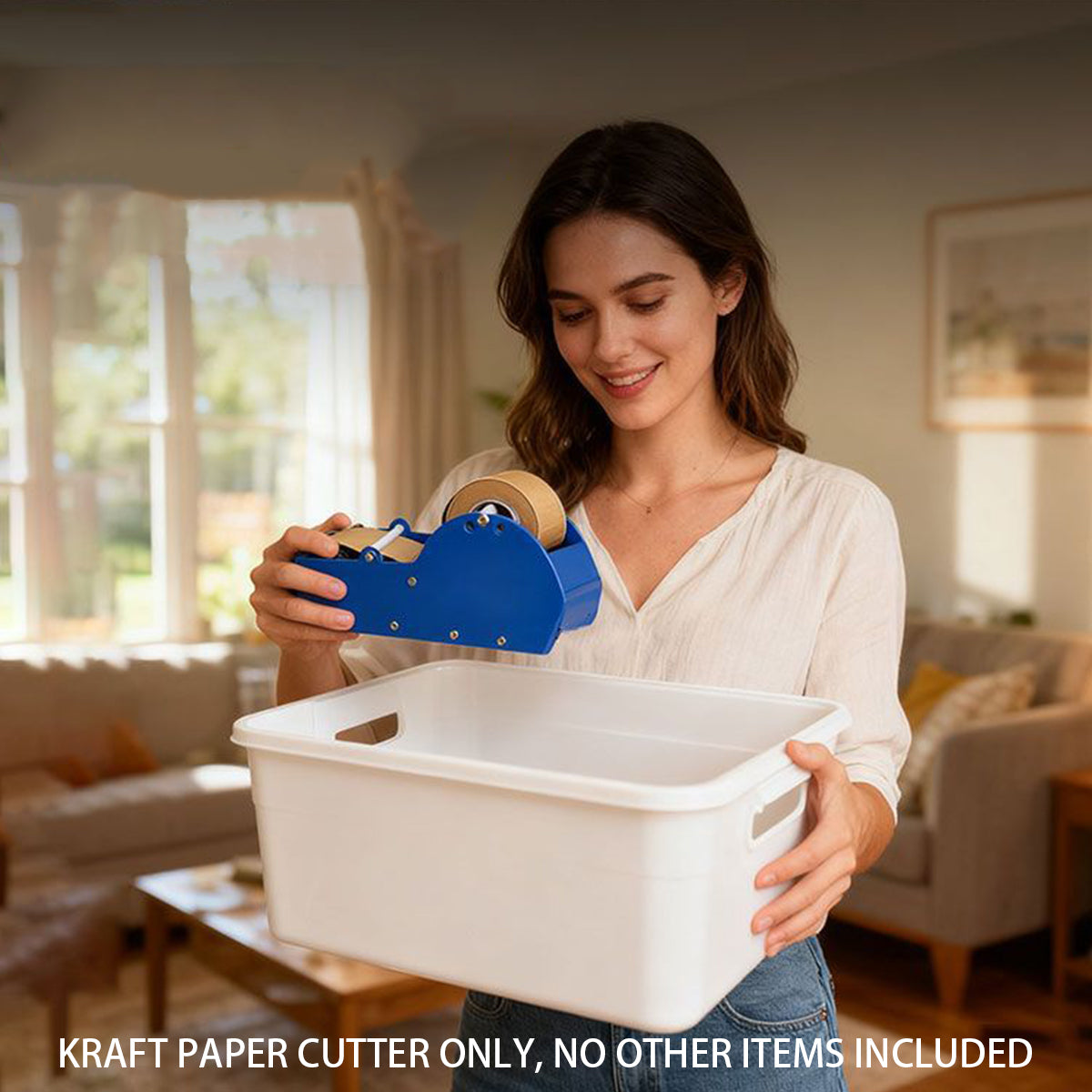 Water Activated Kraft Tape Dispenser for Boxes