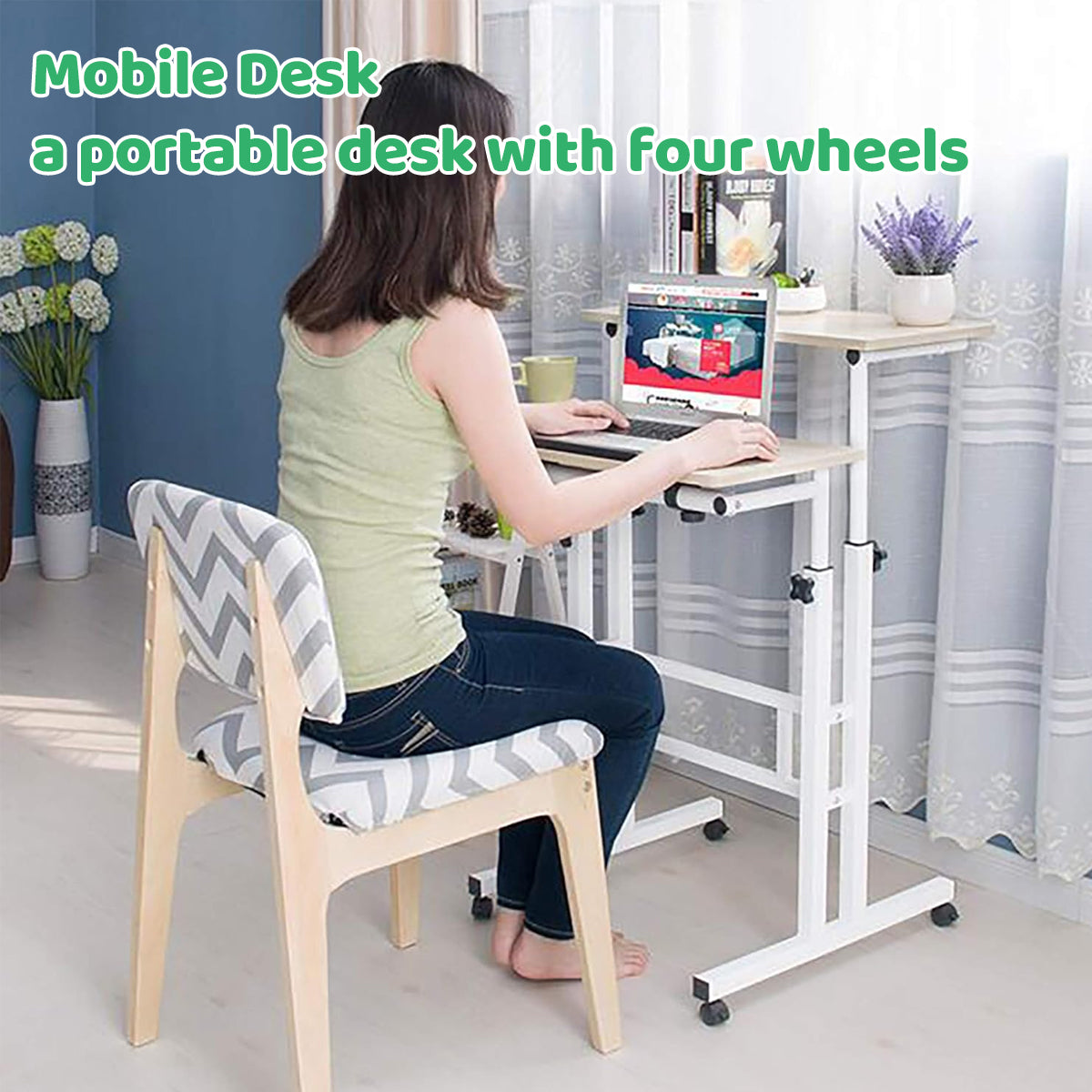 Adjustable Multi Functional Computer Desk for Home Office