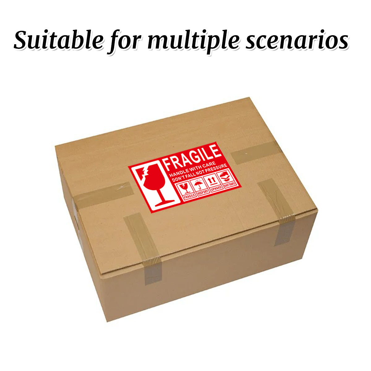 Fragile Warning Stickers Self Adhesive for Parcels