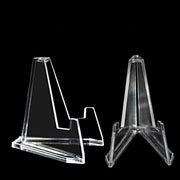 20 Pcs Acrylic Clear Display Stands Trading Cards
