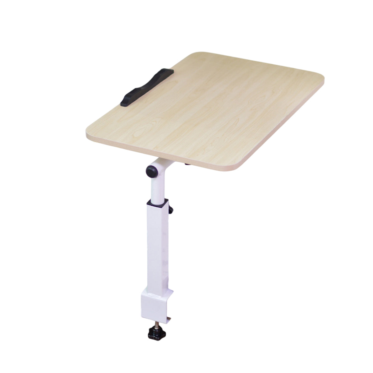 Adjustable Bedside Desk with Foldable Frame for Dorm and Bedroom