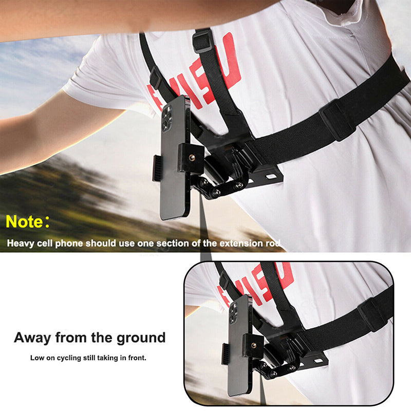 Phone Chest Mount Harness Strap for POV Video