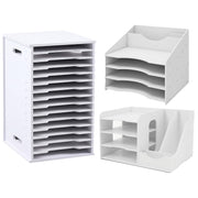 Desktop File Organizer Rack A4 Multi-Tier Storage