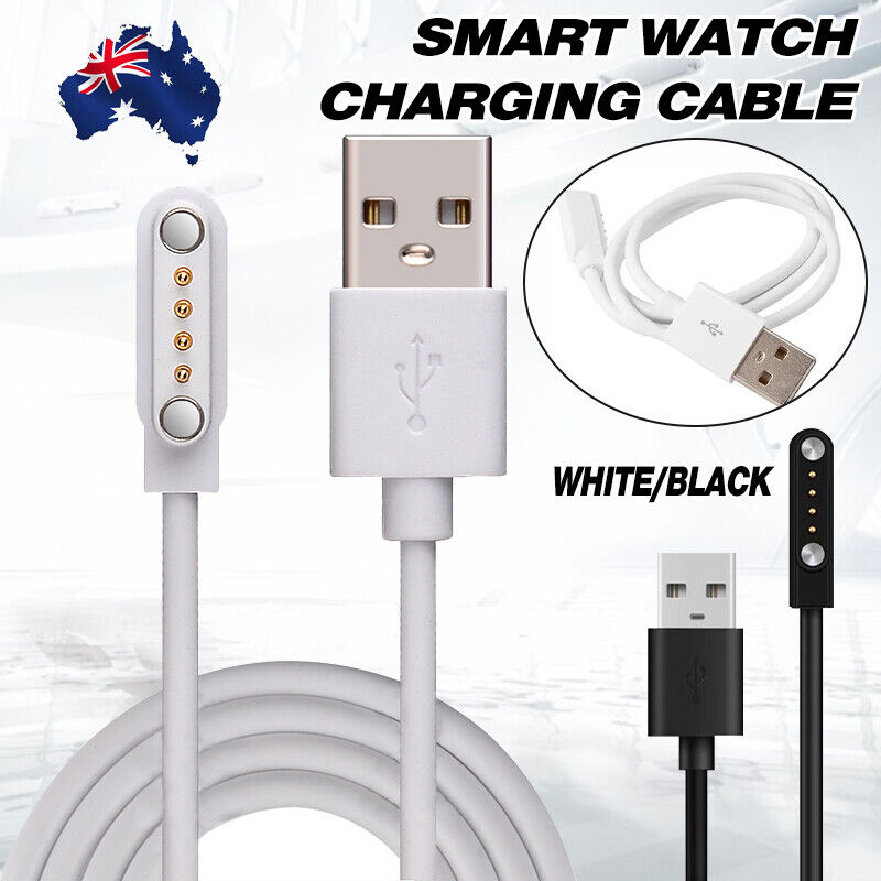 Universal Smart Watch Magnetic Charging Cable 4-Pin