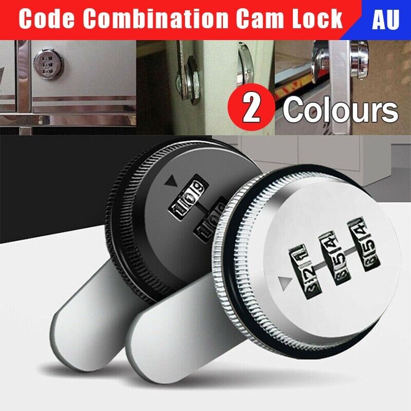 Digital Combination Cam Lock for Cabinet Drawer Security
