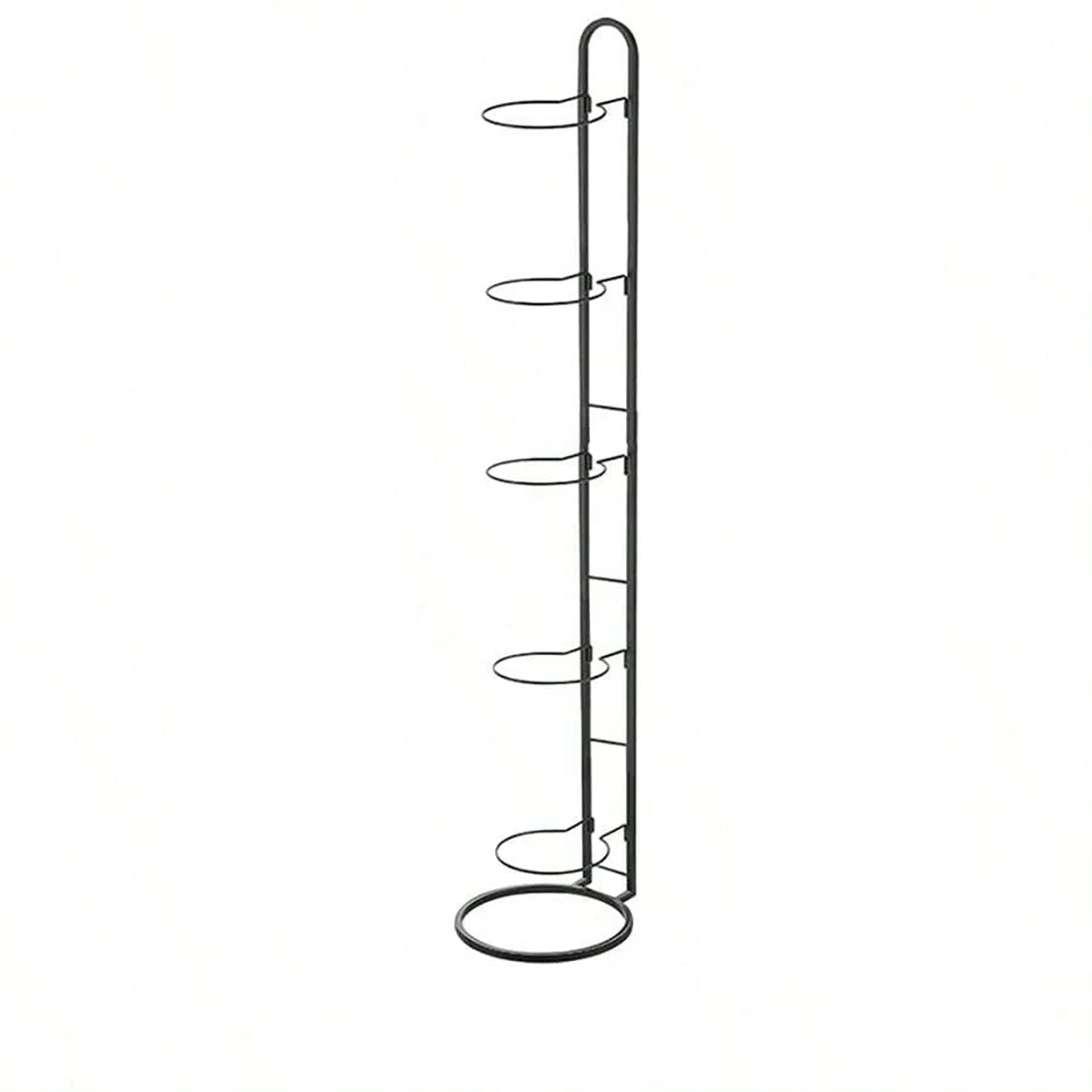 5 Tier Basketball Storage Rack Sports Ball Stand