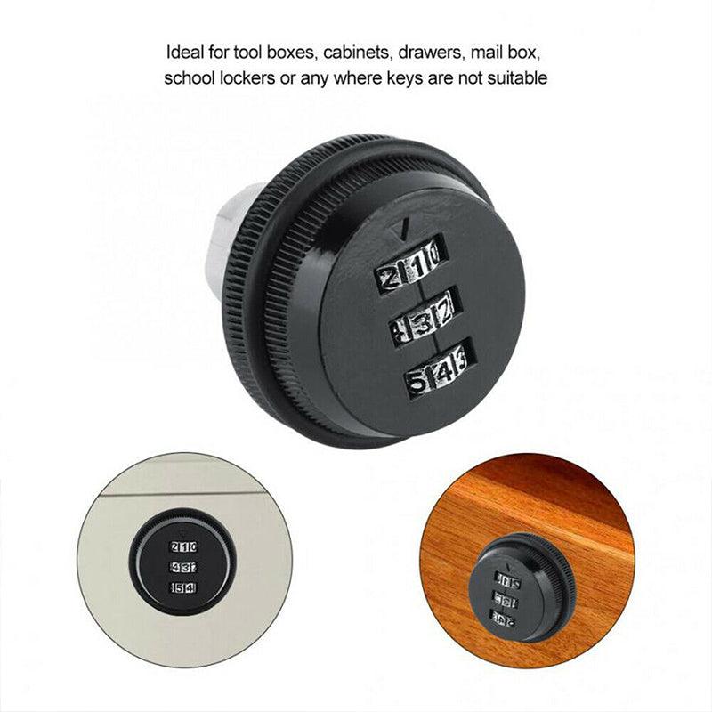 Digital Combination Cam Lock for Cabinet Drawer Security