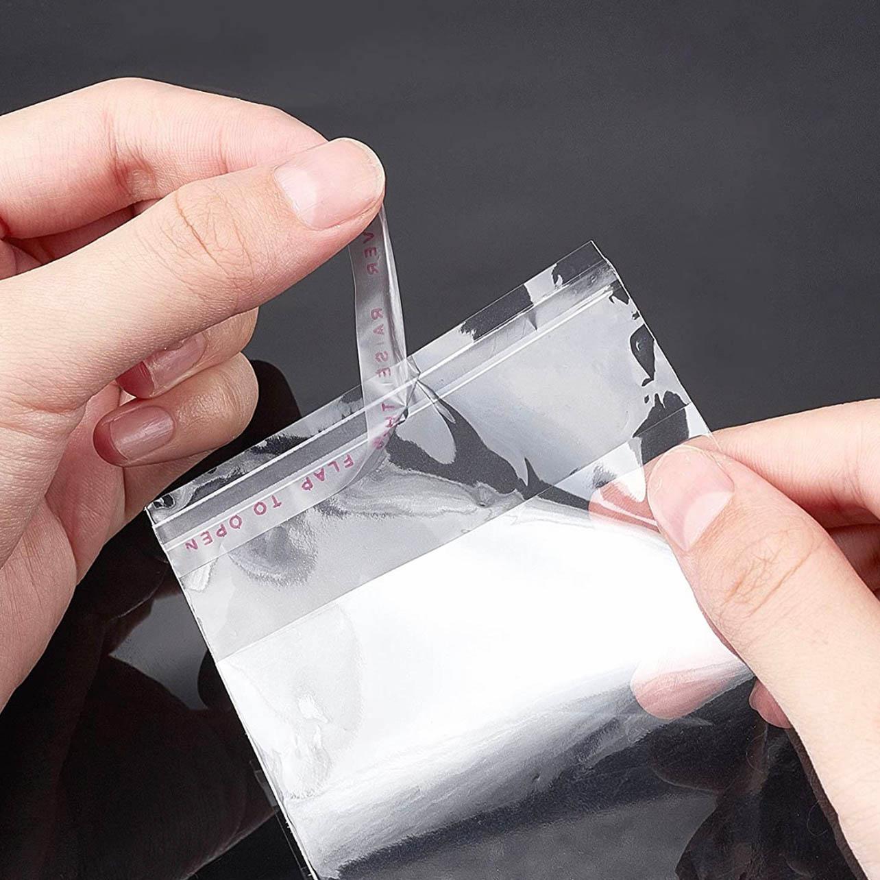 Self Adhesive Clear OPP Cellophane Bags Bulk