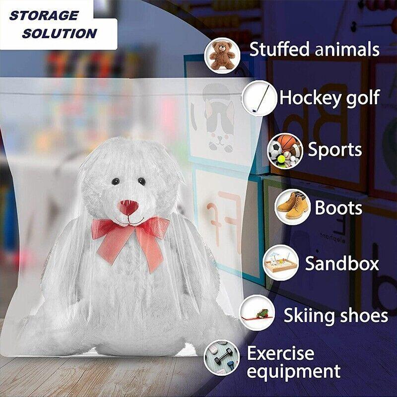 80μm Bulk Resealable Zip Bags PE Clear Plastic