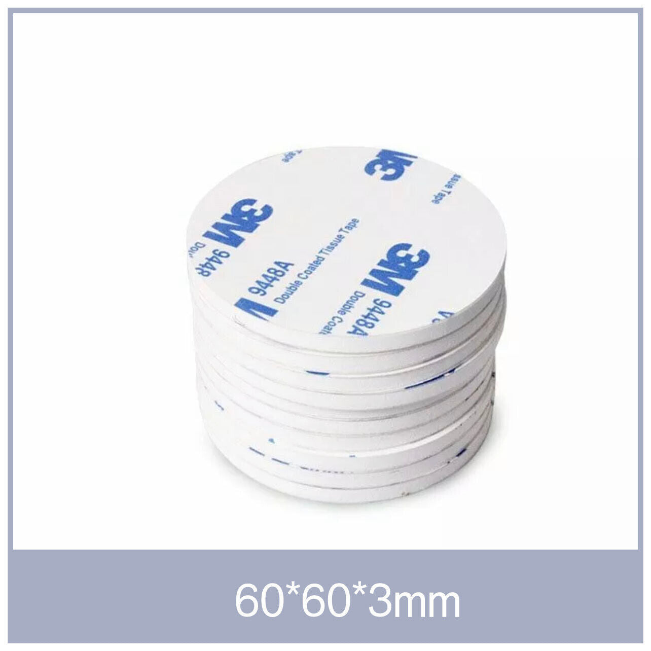 Double Sided Foam Tape Round Square Adhesive Pads
