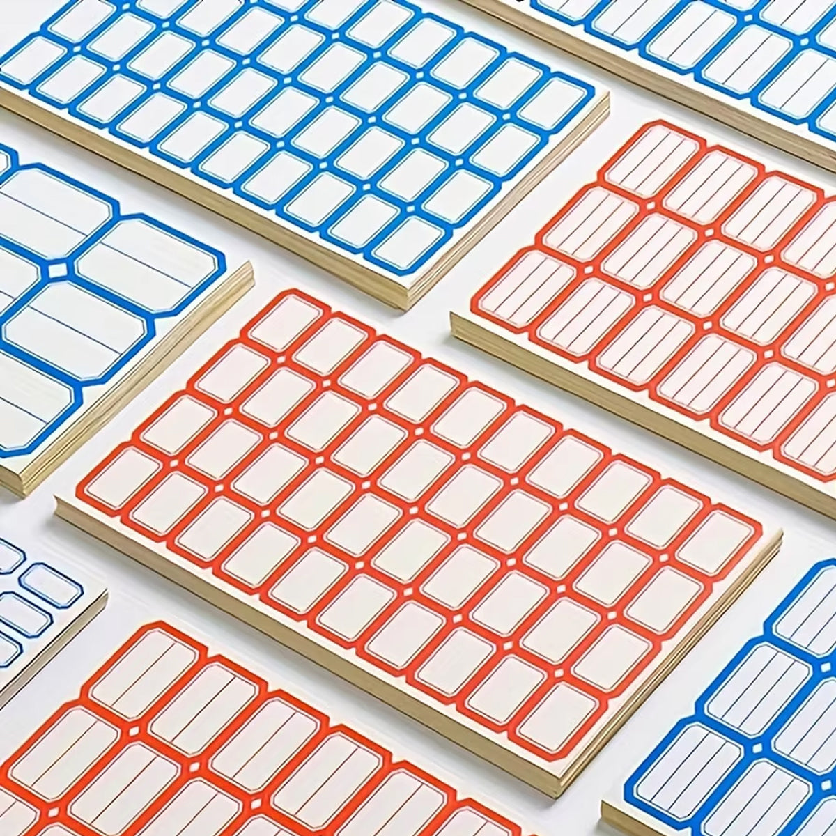 100 Pcs Price Stickers Blank Self-Adhesive Writable Labels