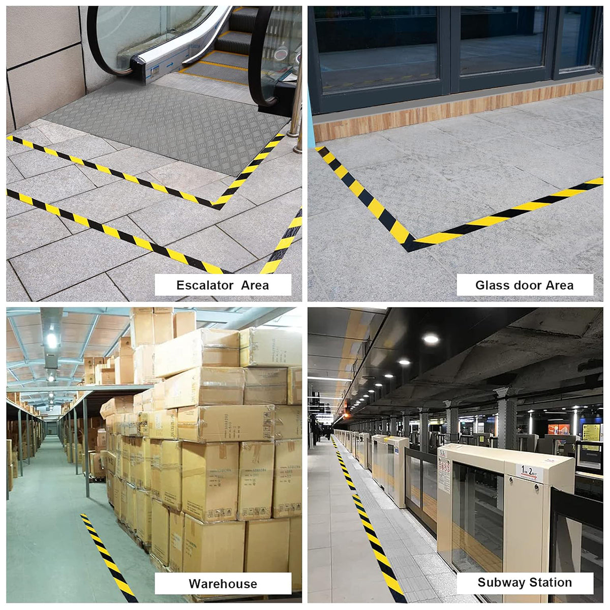 PVC Warning Tape 10cm x 33m for Floor Marking