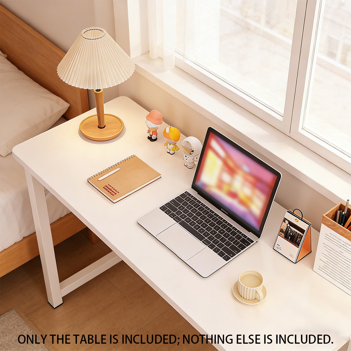 Long Narrow Computer Desk 80x40x74cm Home Office