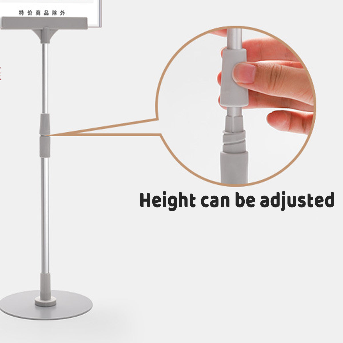 Adjustable A5 Poster Display Stand for Counter