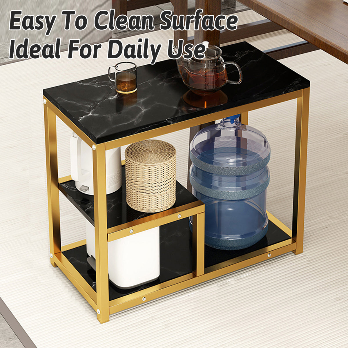 Marble Coffee Table Nesting Sofa Side Bed End Table