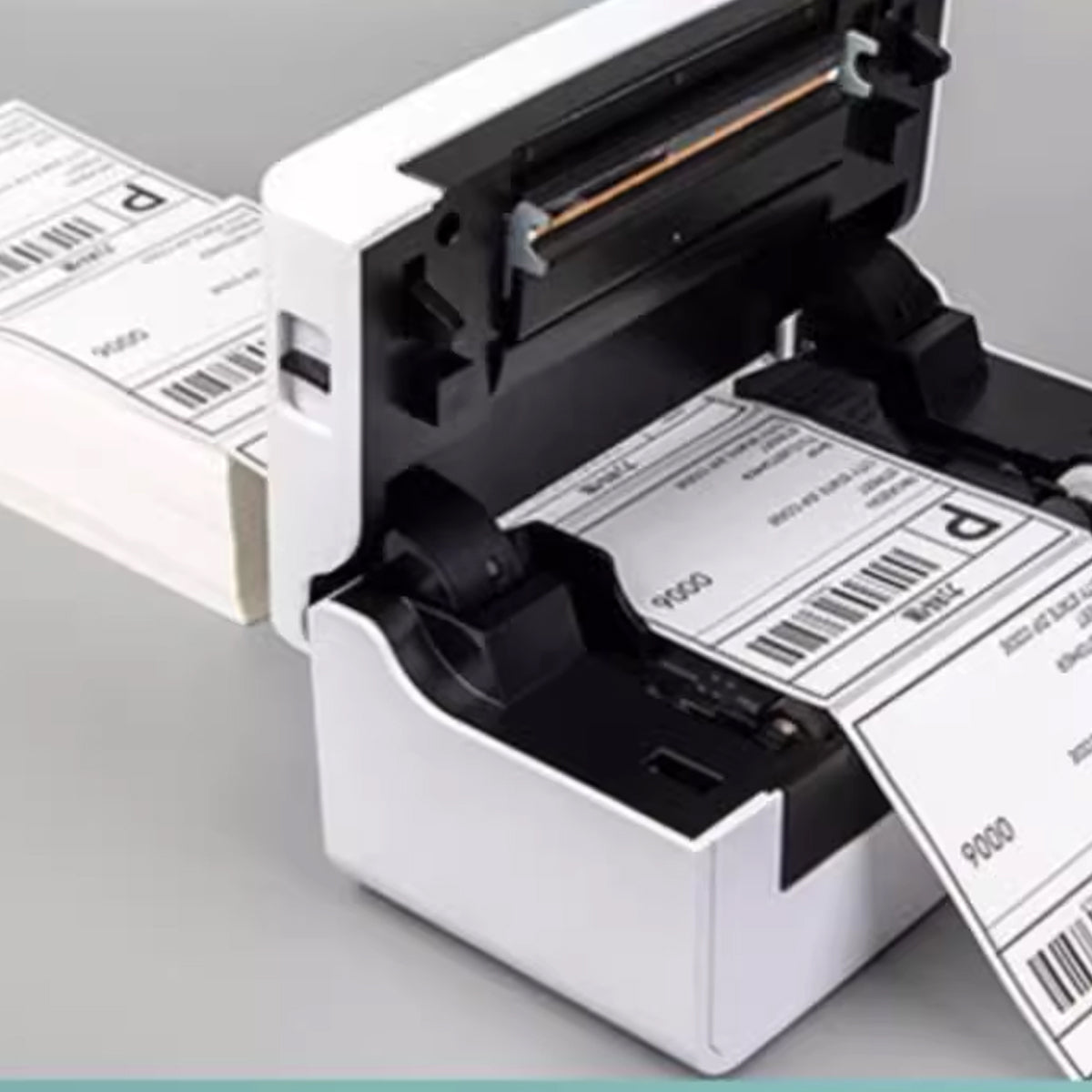 10000 Sheets Thermal Paper Foldable Labels Multipurpose Self Adhesive Set