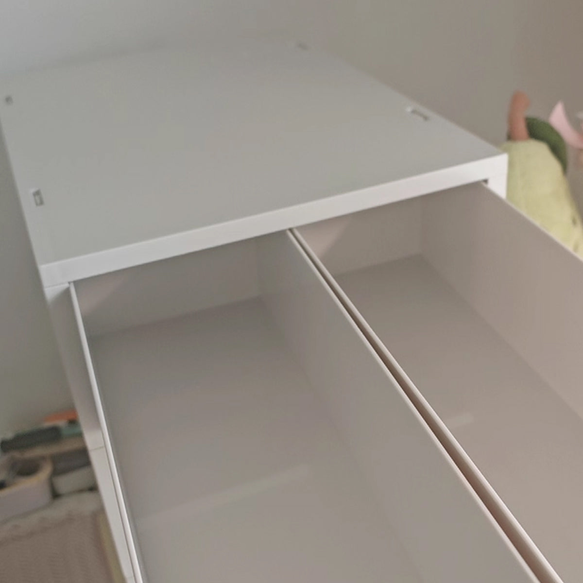 Mobile Storage Cabinet with Drawers and Rolling Casters for Office