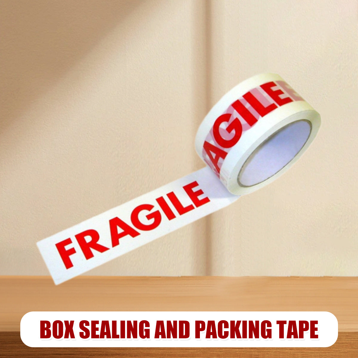 5 Rolls Fragile Stickers High Adhesion Shipping