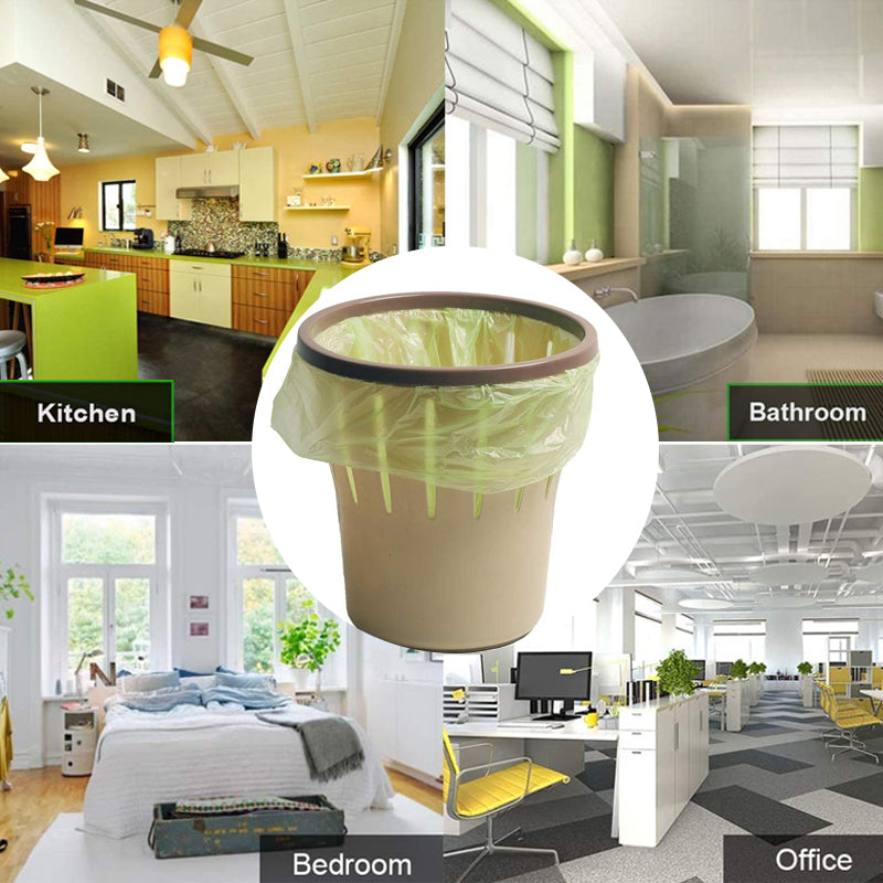 150/300/1000PCS Biodegradable Bin Liners Kitchen Trash Bags Assorted Sizes