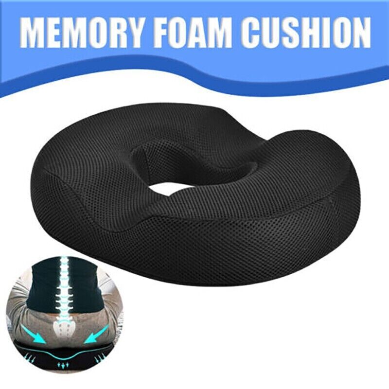 Donut Seat Cushion Memory Foam for Pain Relief