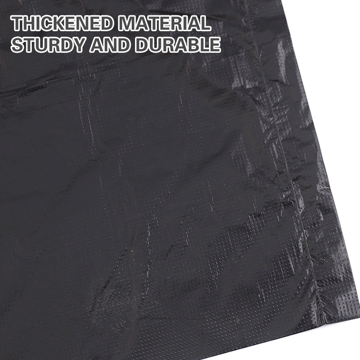 50pcs Heavy Duty Large Trash Bags 140x120cm Black