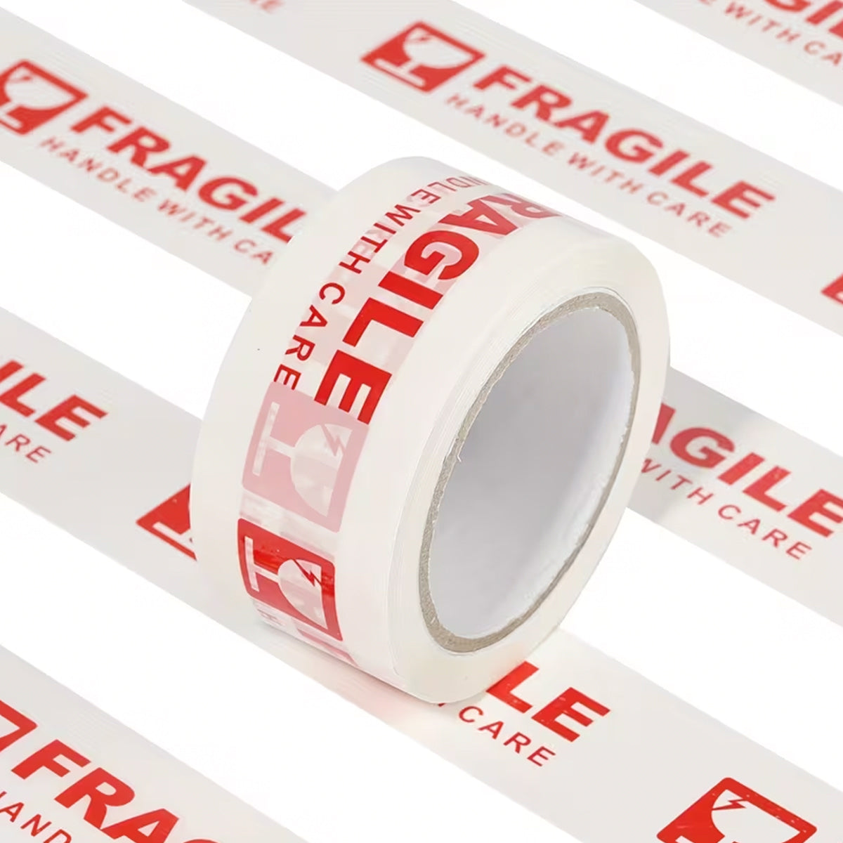 5 Rolls Fragile Warning Tape for Shipping Boxes