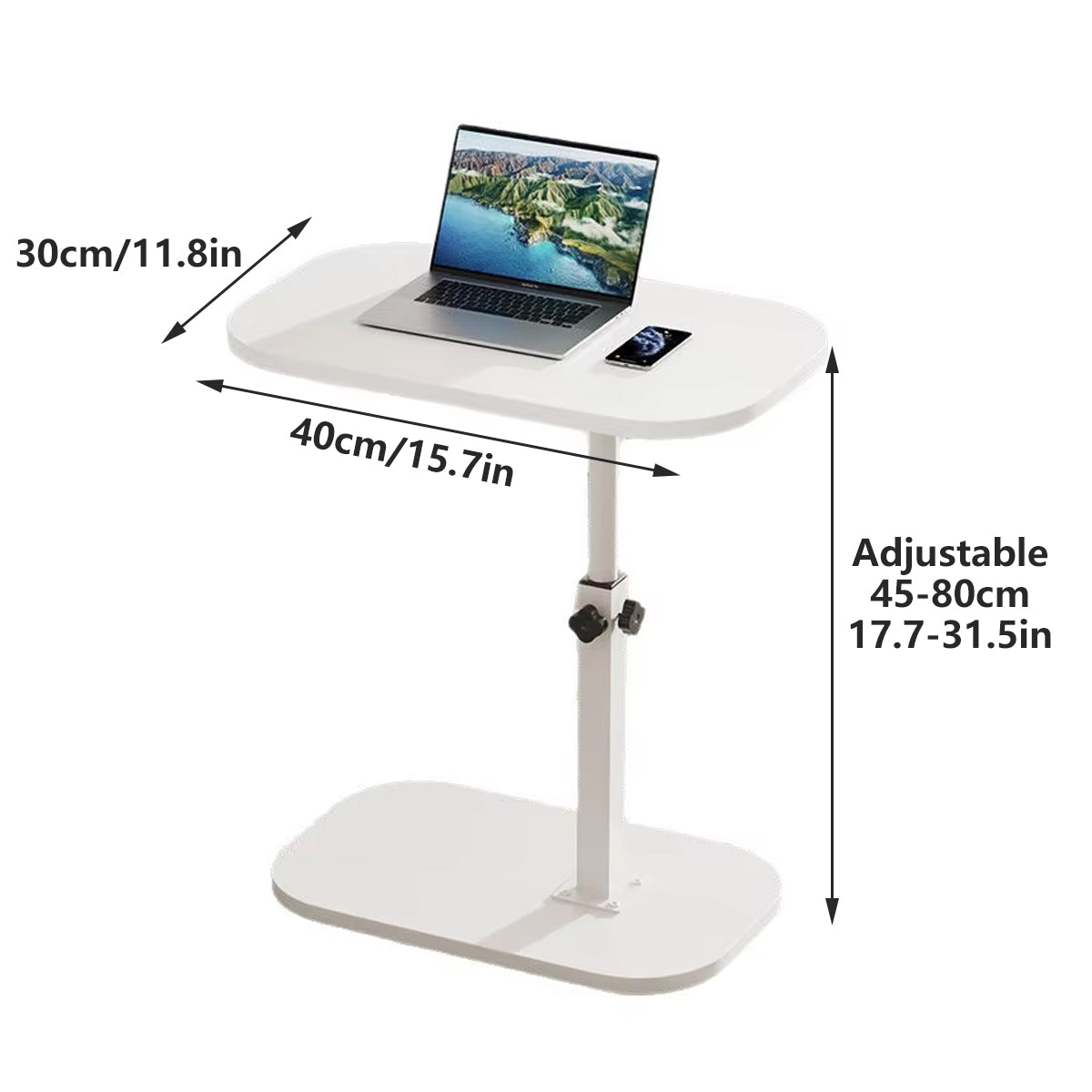 Adjustable Height Coffee Table 45-80cm