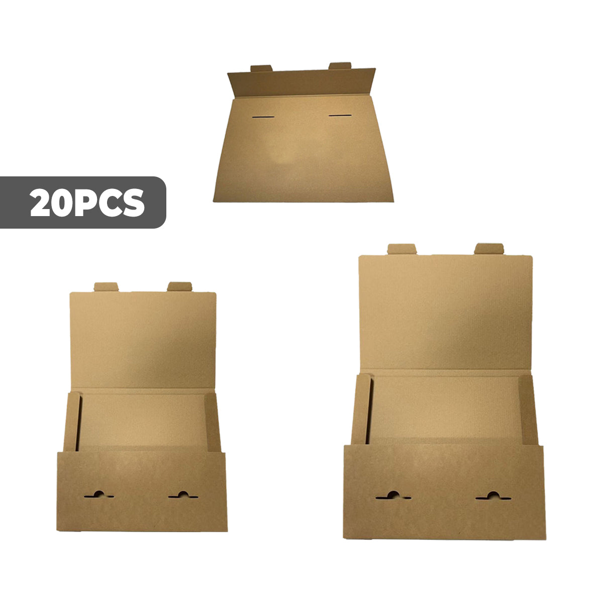 20 Pcs Kraft Paper Gift Boxes Small Cardboard Packaging