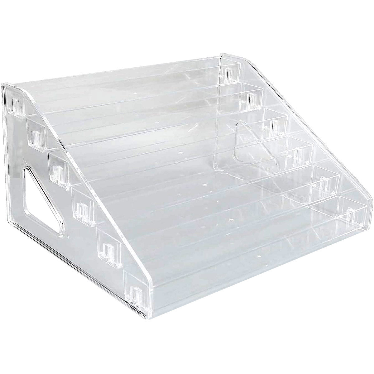 6/7 Layer Clear Acrylic Storage Rack Multi Tier Organizer Stand