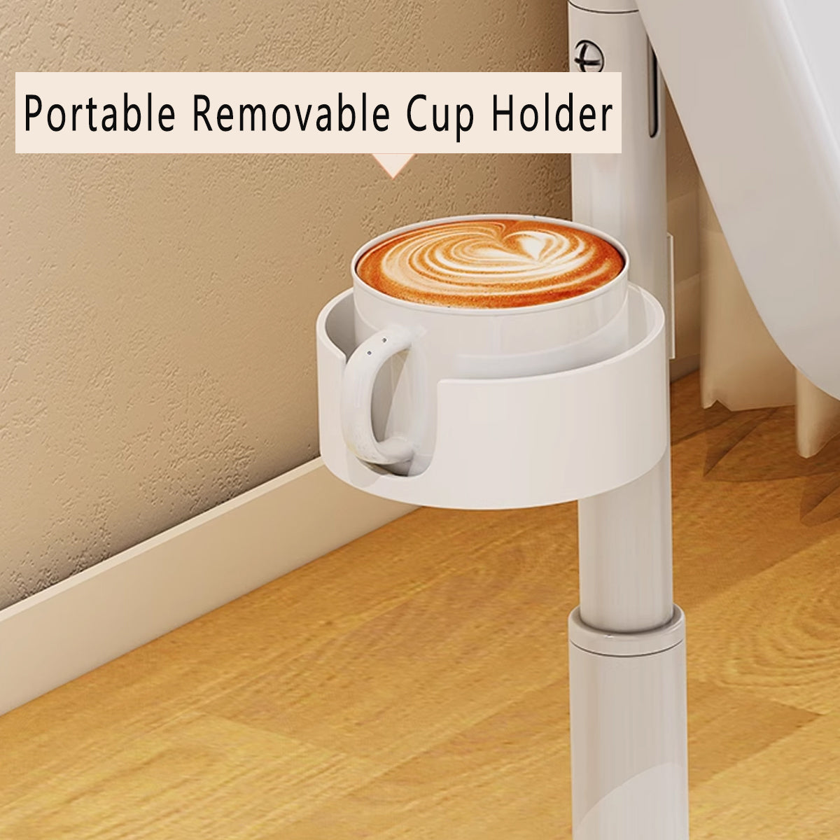 Adjustable Folding Table with Mobile Design and Tilt Desktop