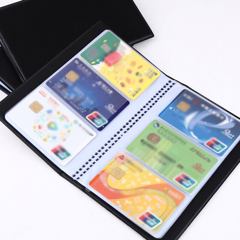 Business Card Holder 120 Pocket Slimline Organiser