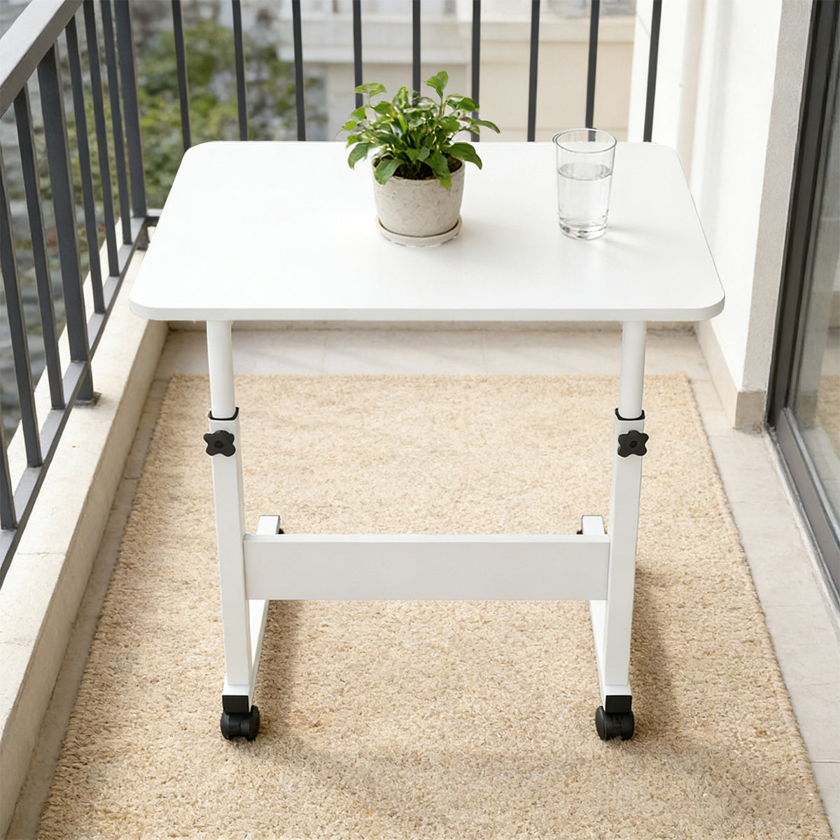 Movable Height Adjustable Bedside Study Desk