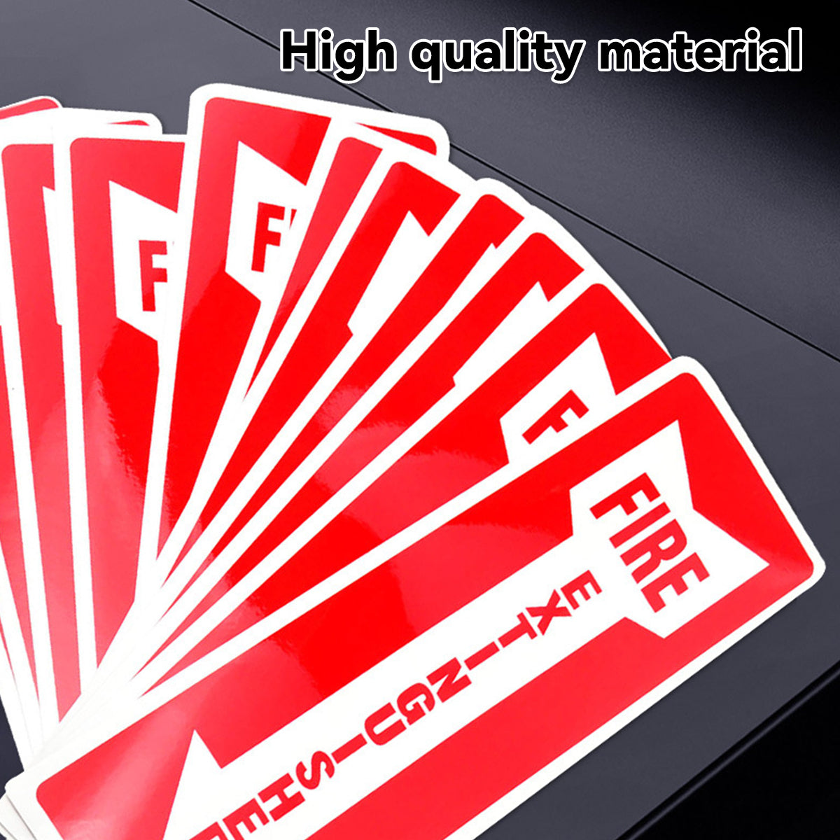 30 Pcs Fire Extinguisher Indicator Stickers