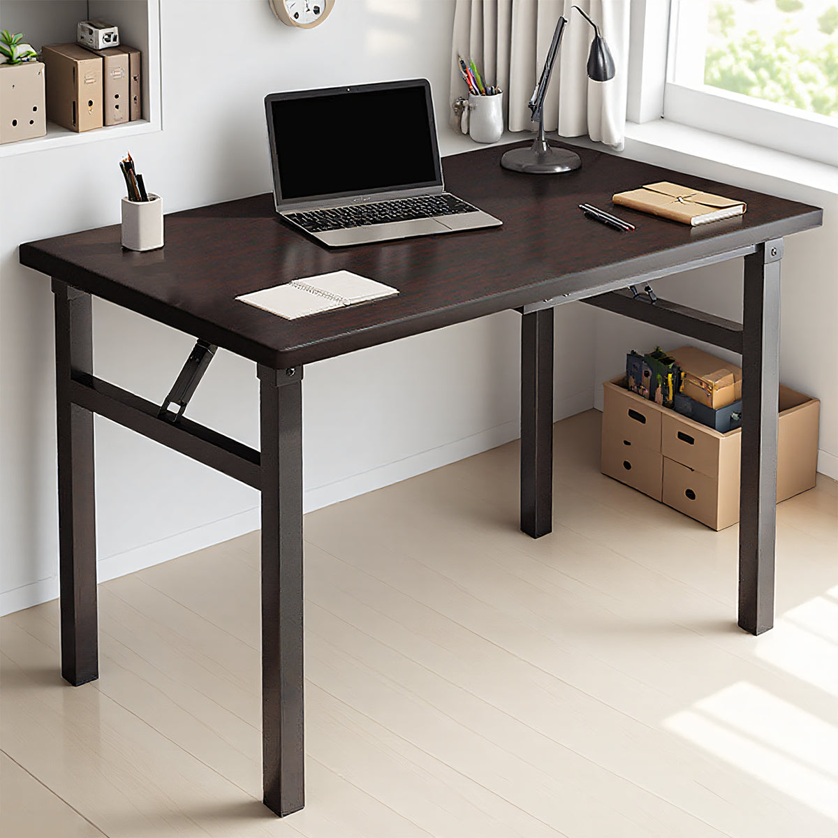 Rectangular Folding Table for Office and Home Study