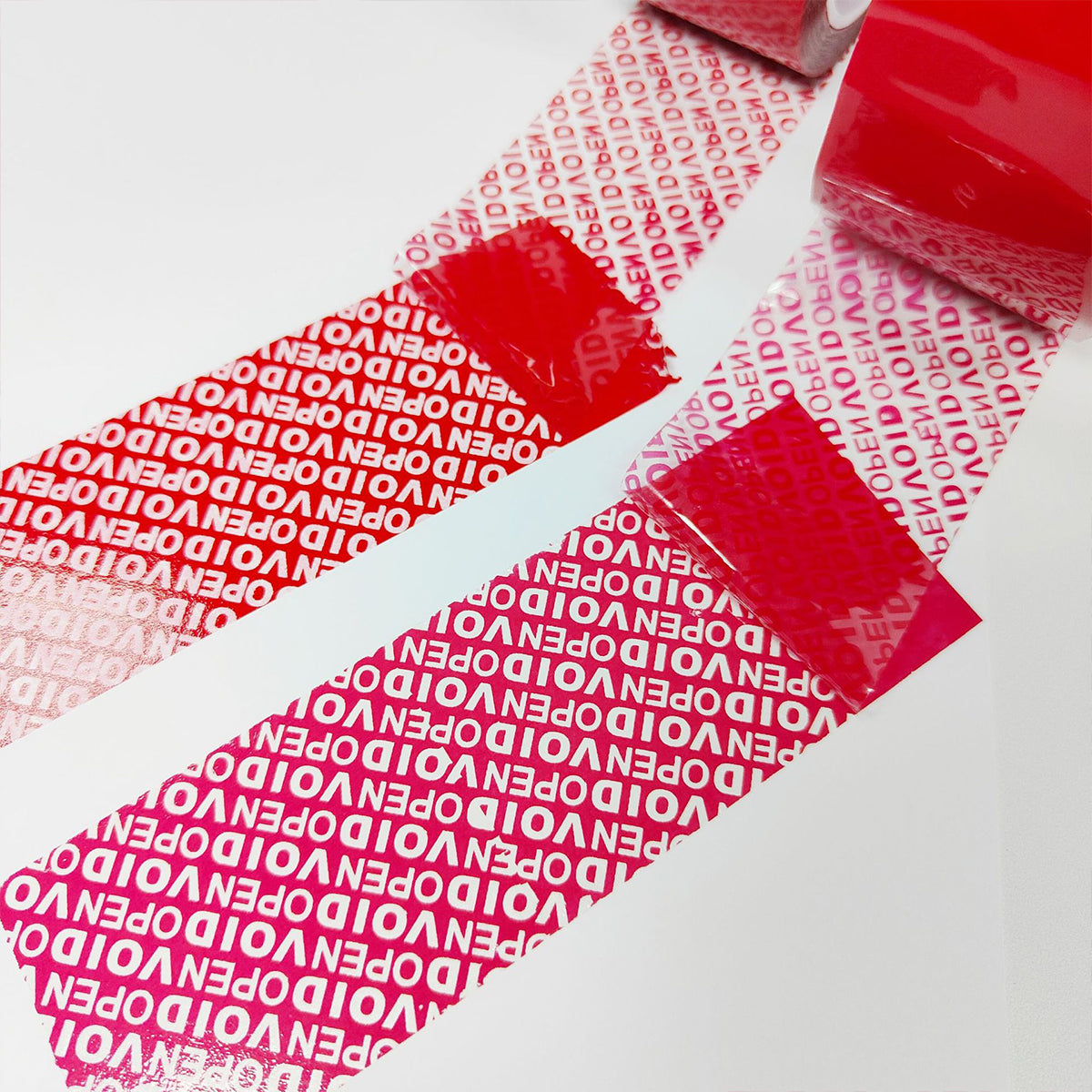 Anti-Counterfeiting VOID Tape for Box Sealing