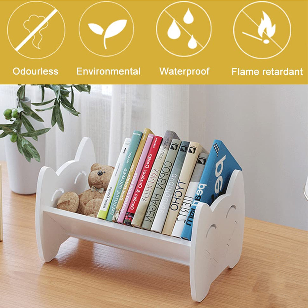 Multifunctional Desktop Organizer Bookshelf