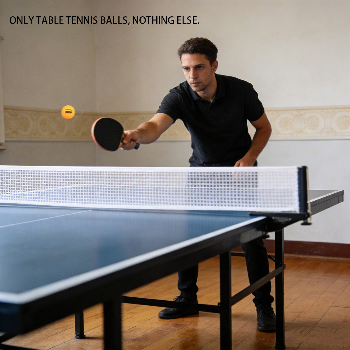 60pcs Bucket Table Tennis Training Balls 40mm ABS