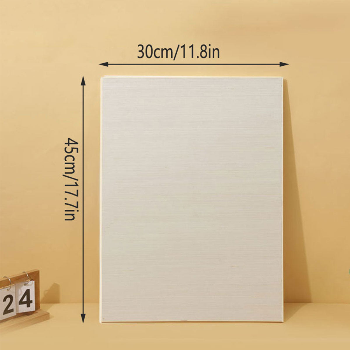4 Pcs Wooden Drawing Board Set 30×45cm Hollow Poplar