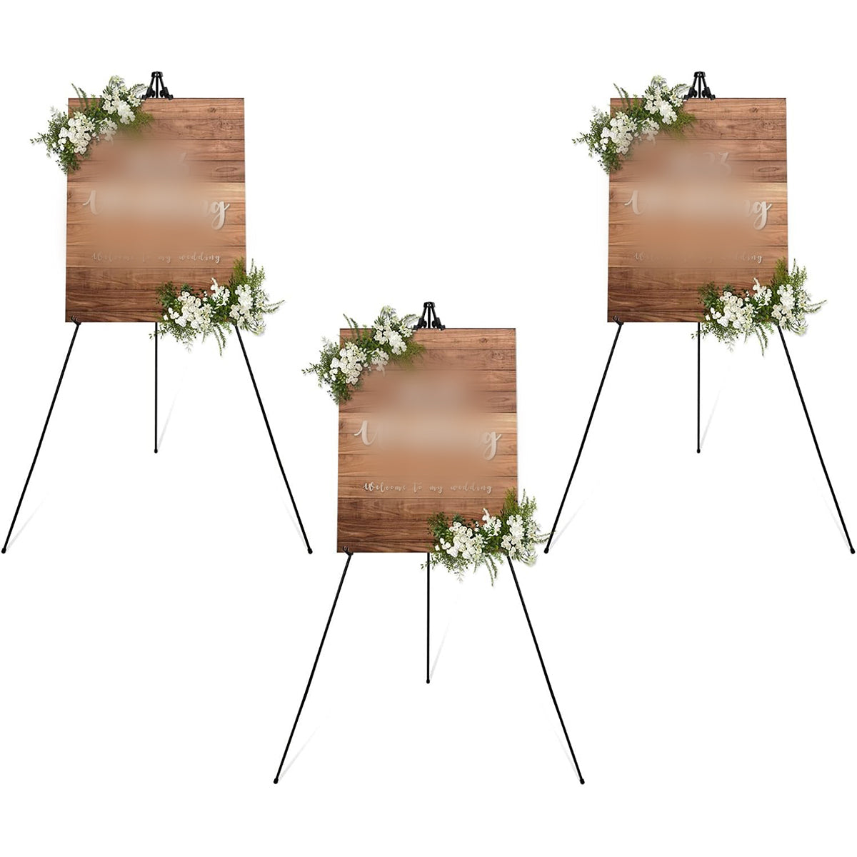 Adjustable Folding Metal Tripod Easel High Stability Stand