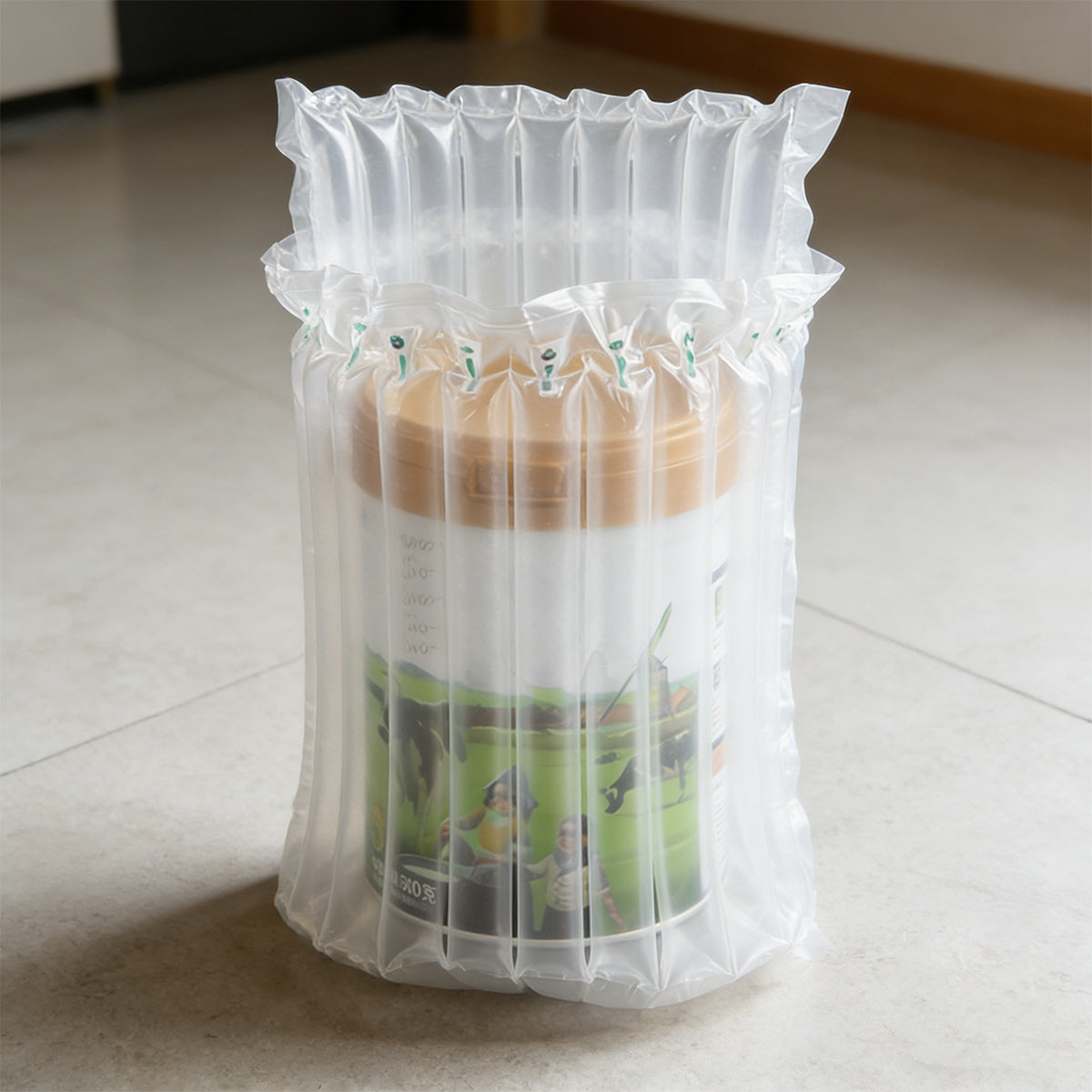 100pcs Air Column Bags for Milk Powder Cans