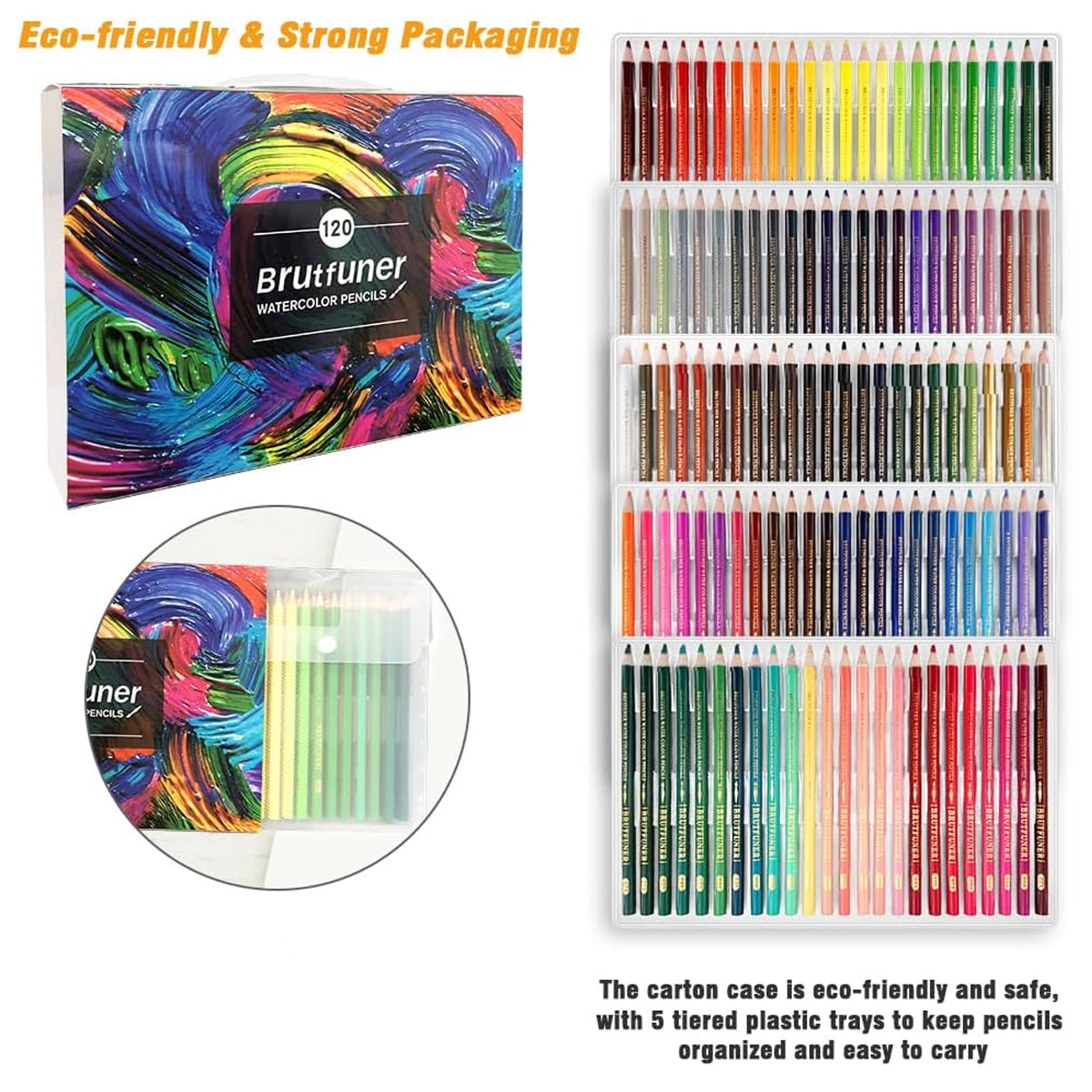 120/180 Water-Soluble Colouring Pens Set for Drawing Art